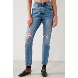 Levi’s 501 Skinny Jeans in “Old Hangouts” wash